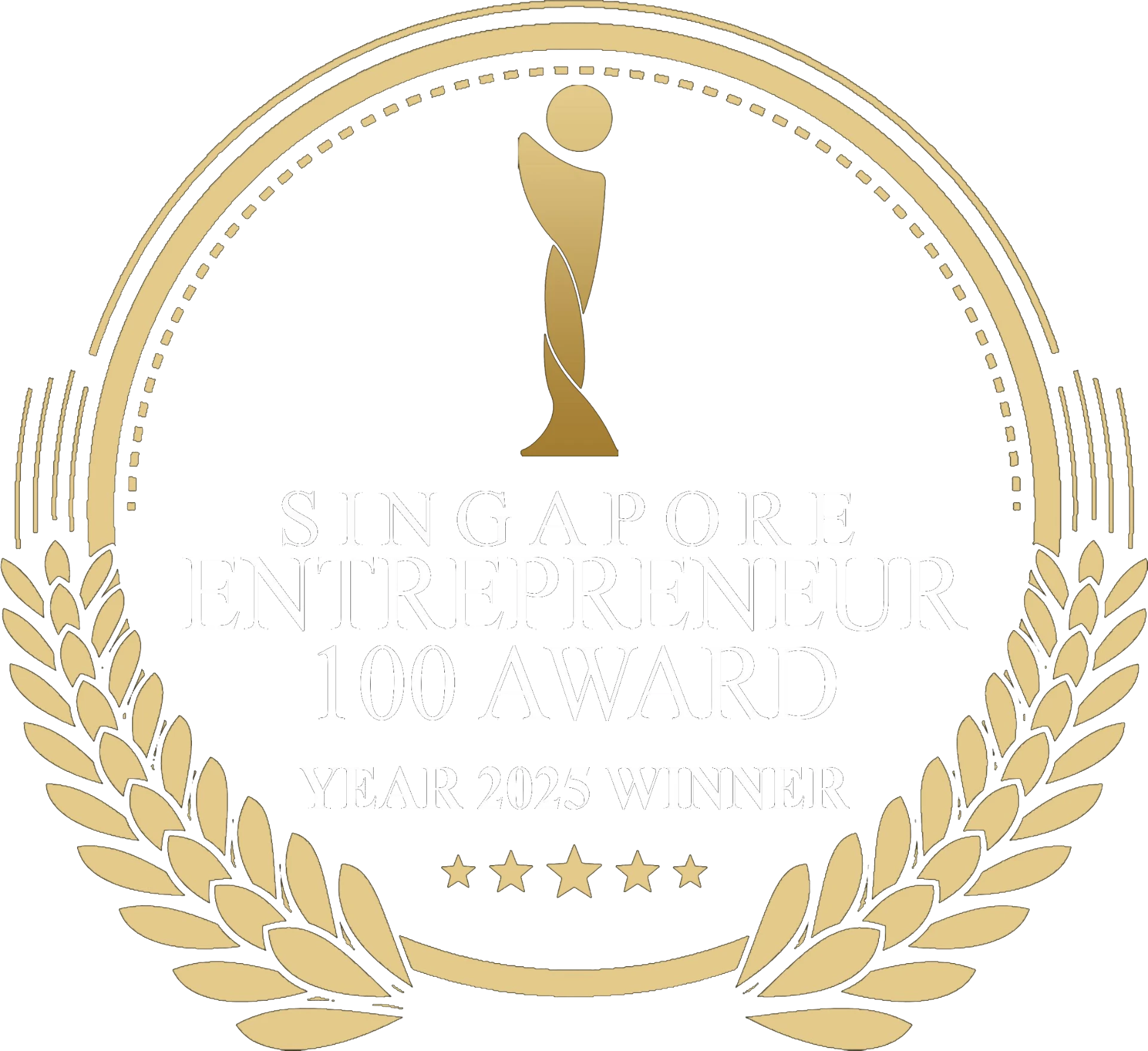 Singapore Entrepreneur 100 Award 2025 winner